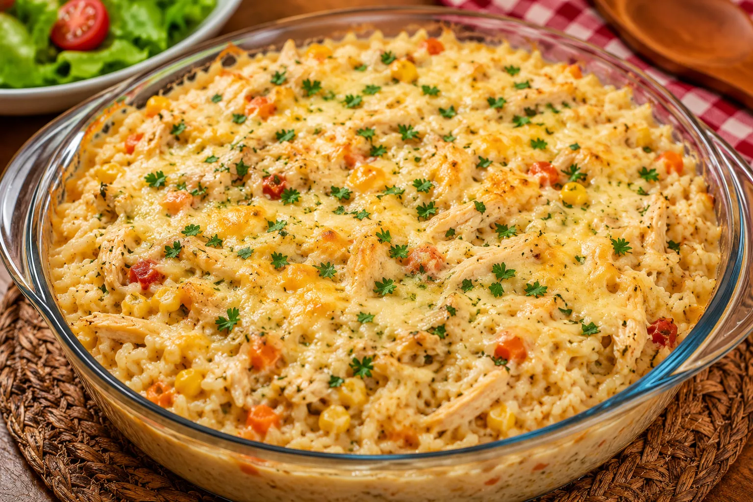 Arroz Cremoso Econômico com Frango