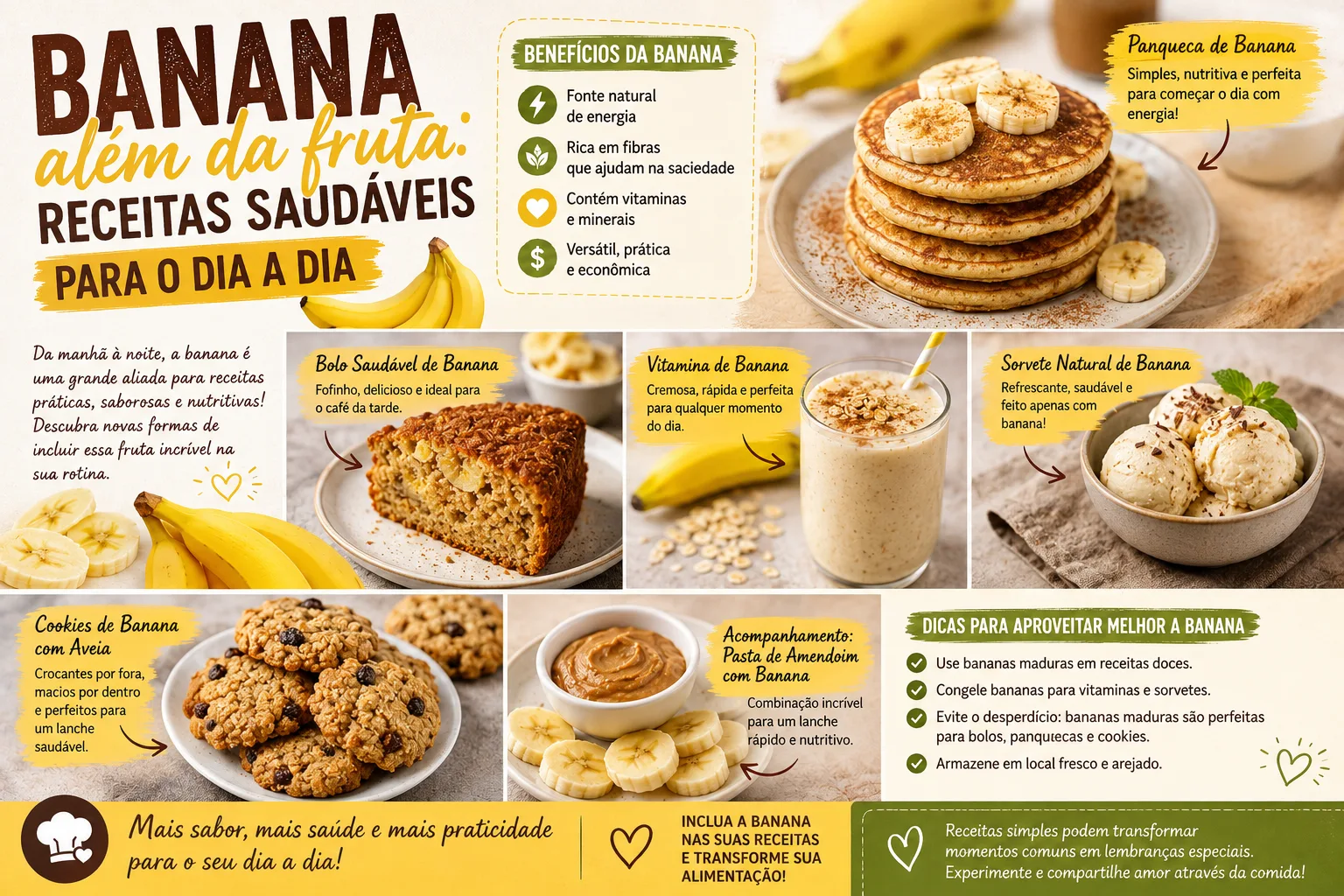 Banana Além da Fruta