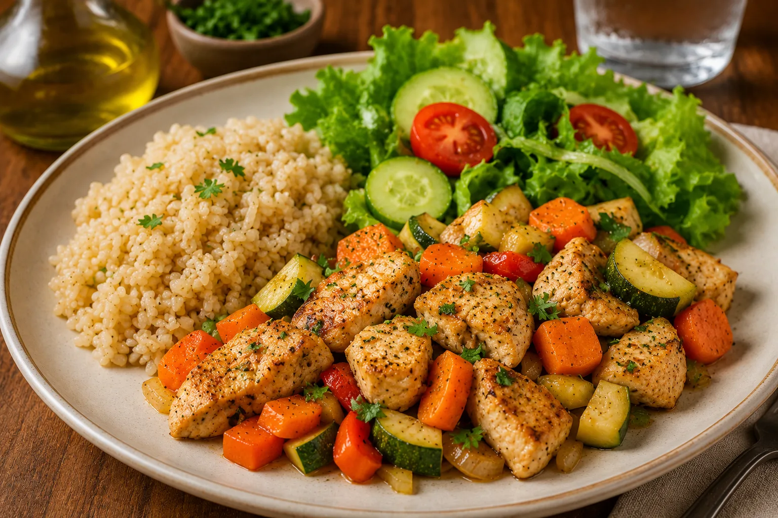 Jantar Leve e Nutritivo