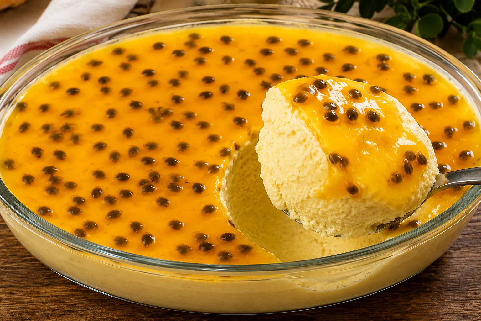 Mousse de Maracujá com 3 Ingredientes