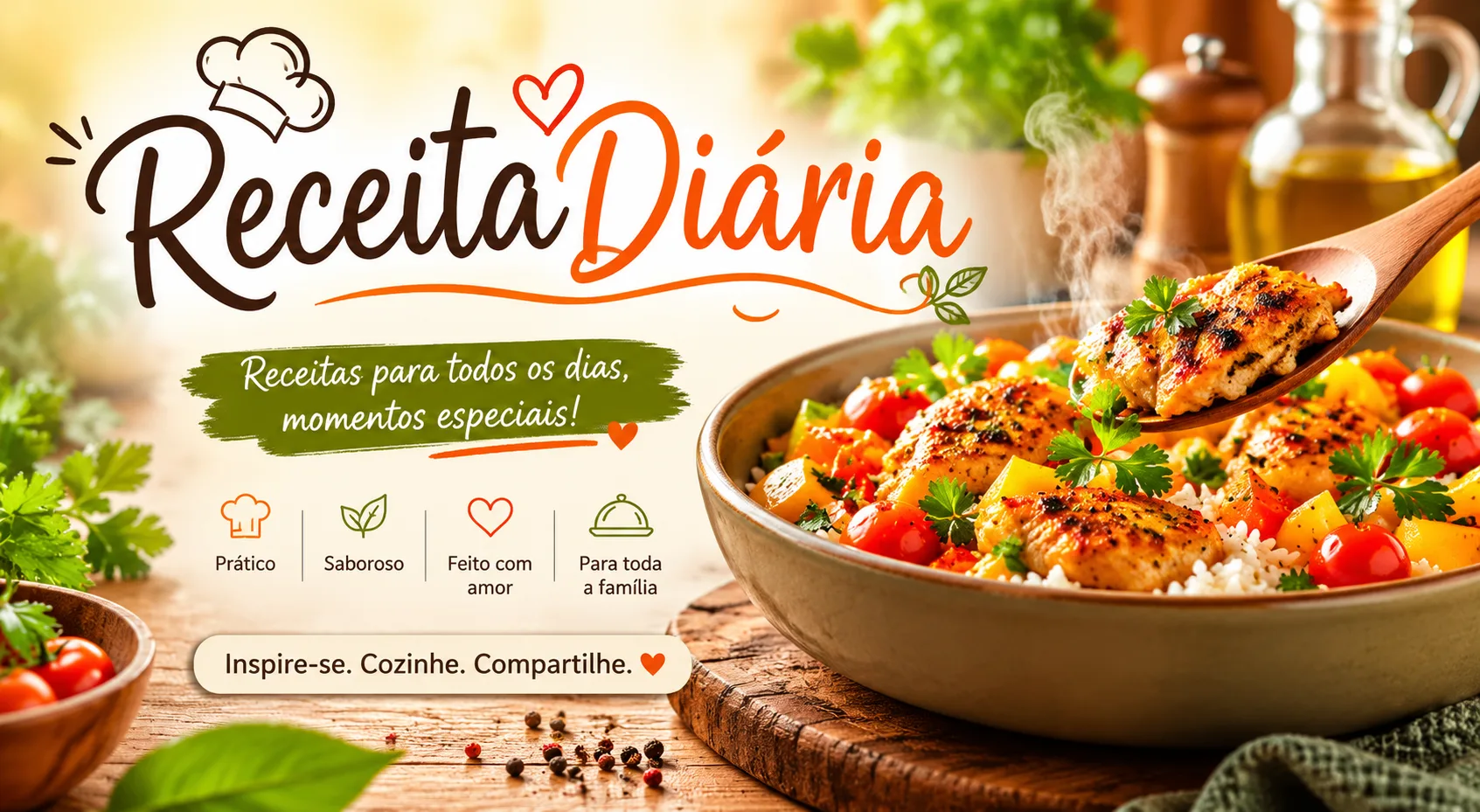Receitas Rápidas com Poucos Ingredientes