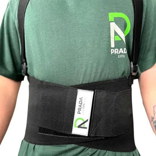 Cinta Ergonômica Lombar Coluna Faixa Postural Carregar Peso